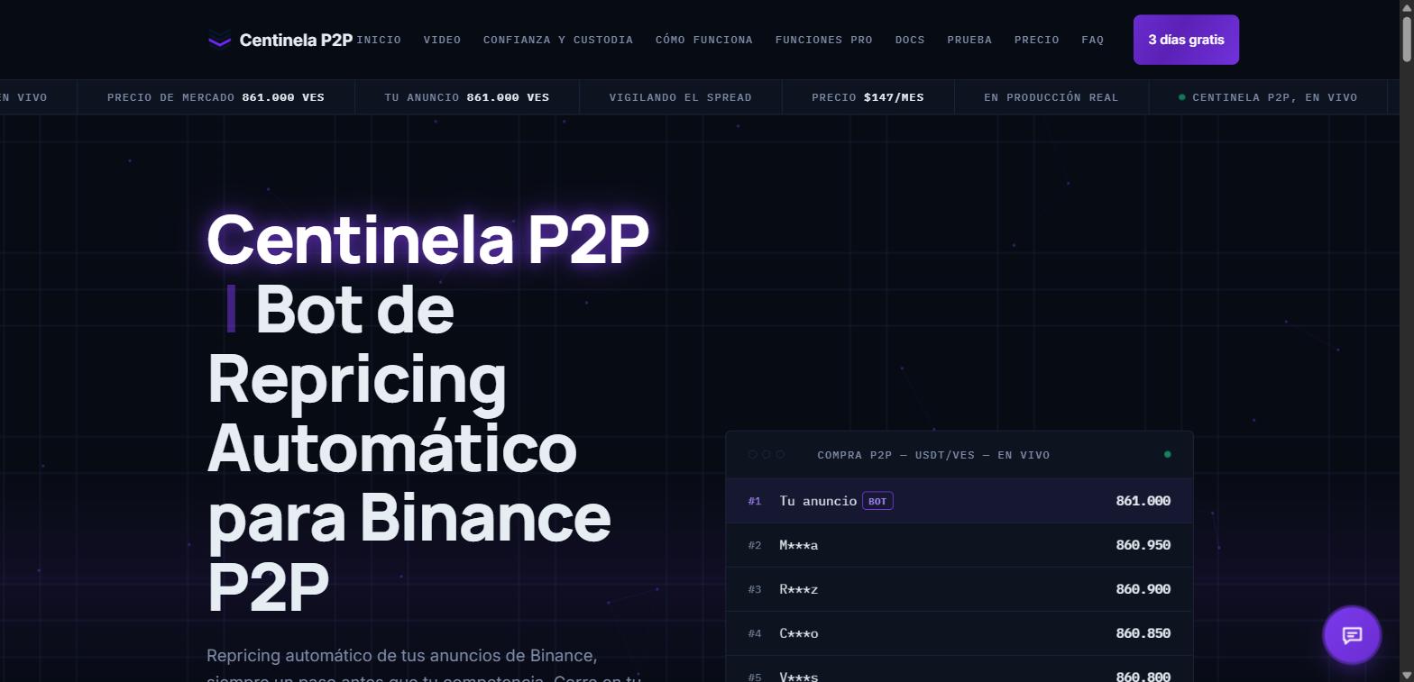 Centinela P2P screenshot