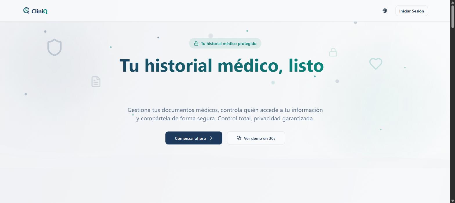 ClinIQ screenshot